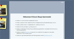 Desktop Screenshot of esrumaalaug.dk